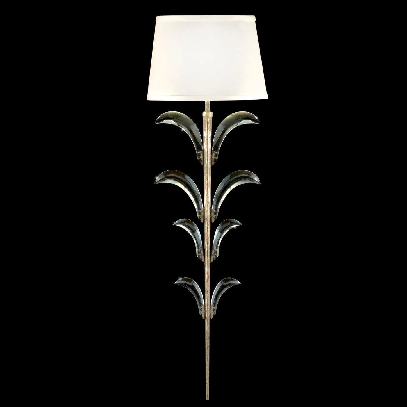 Fine Art Handcrafted Lighting - Beveled Arcs 28-Inch One Light Wall Sconce - 738450-SF3 - Canada Light Shop