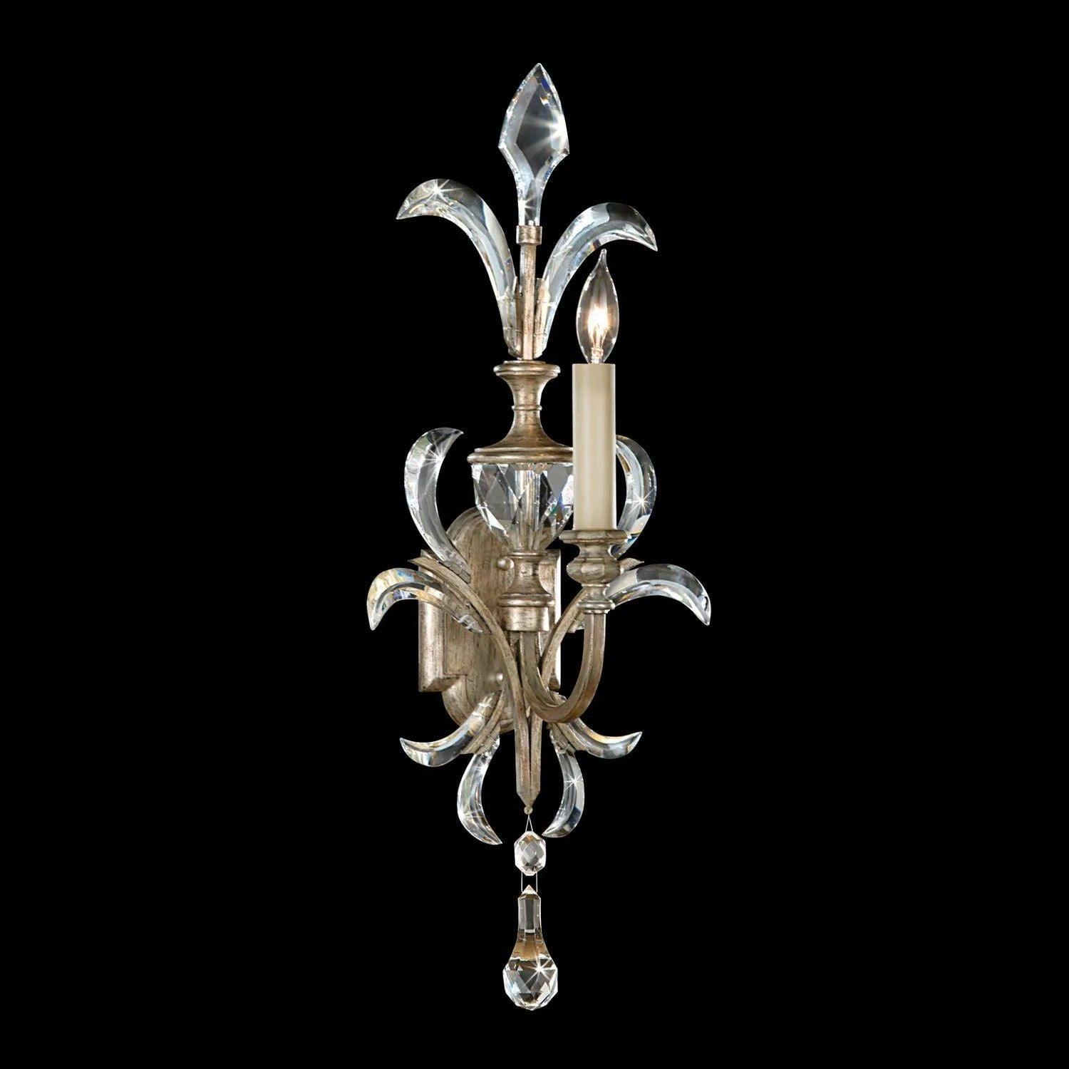 Fine Art Handcrafted Lighting - Beveled Arcs 29-Inch One Light Wall Sconce - 704950-SF3 - Canada Light Shop