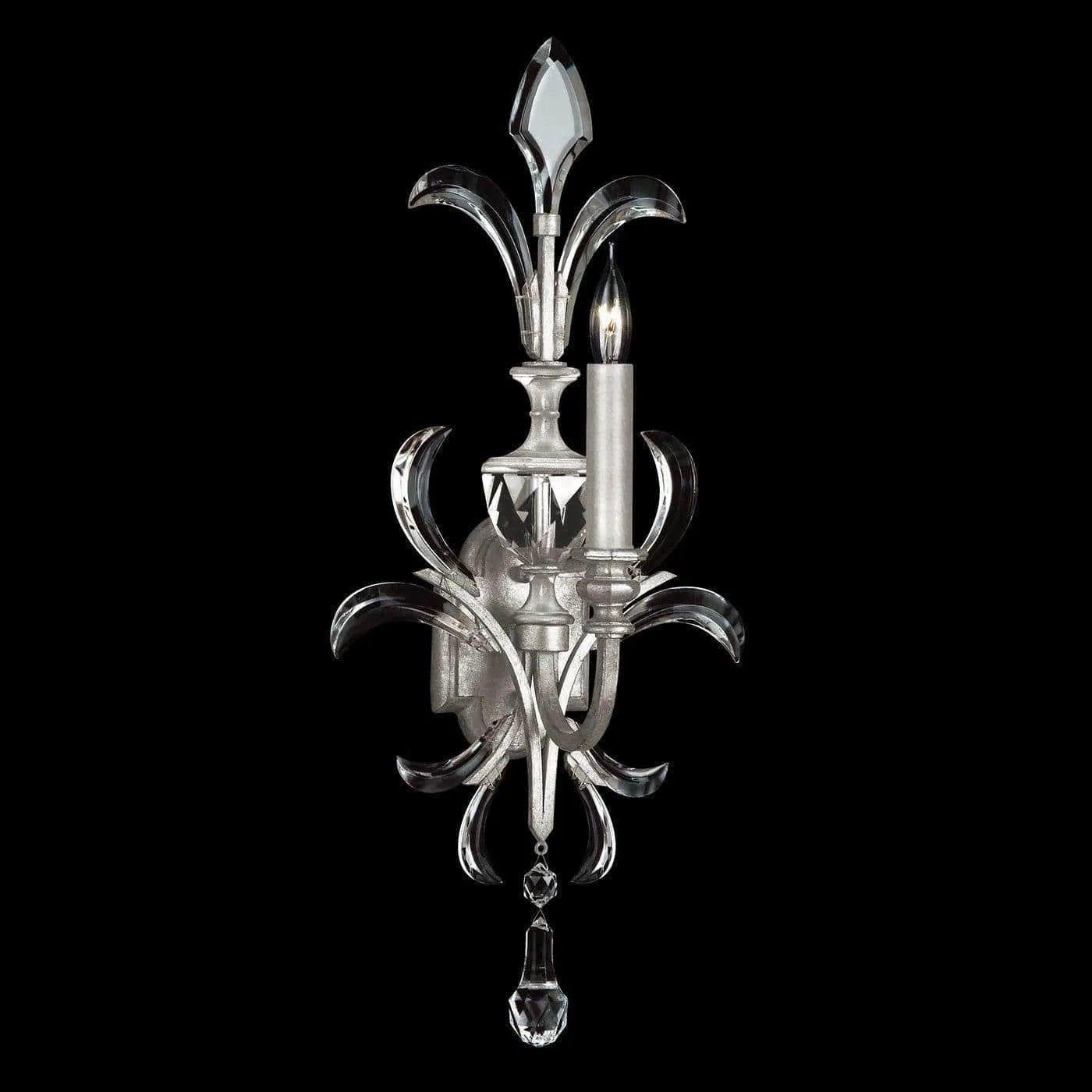 Fine Art Handcrafted Lighting - Beveled Arcs 29-Inch One Light Wall Sconce - 704950-SF4 - Canada Light Shop