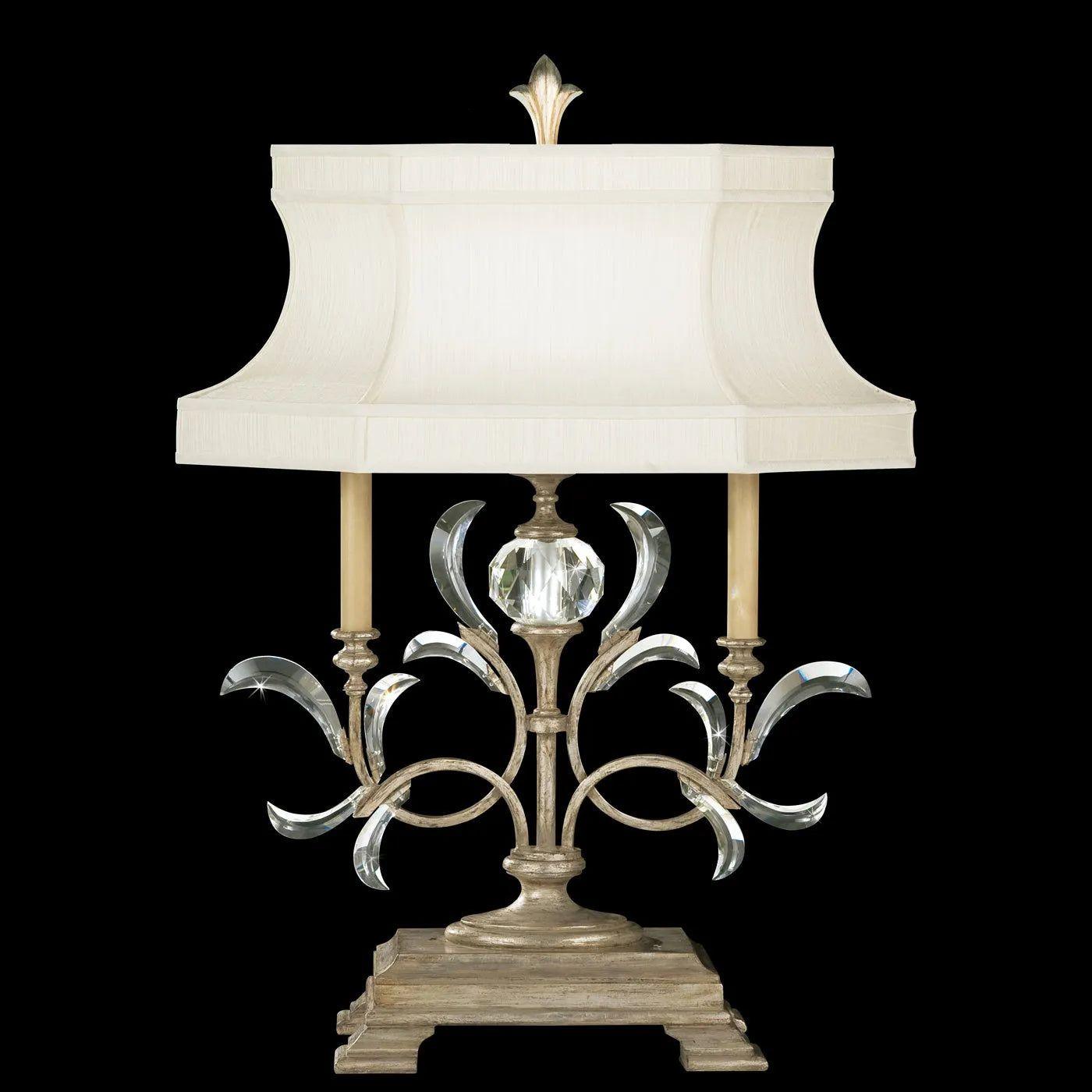 Fine Art Handcrafted Lighting - Beveled Arcs 34-Inch One Light Table Lamp - 737910-SF3 - Canada Light Shop