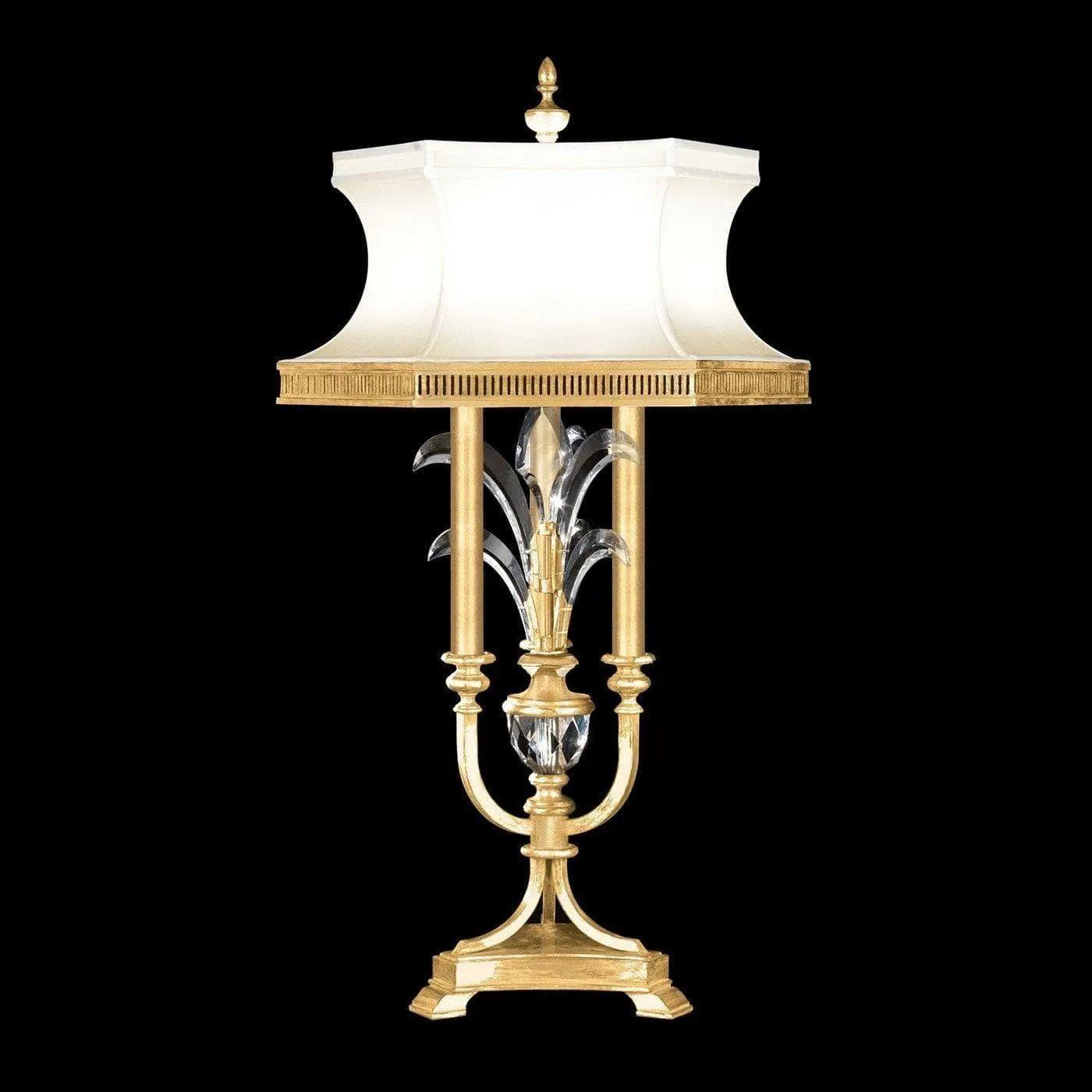 Fine Art Handcrafted Lighting - Beveled Arcs 37-Inch Three Light Table Lamp - 738210-SF3 - Canada Light Shop