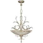 Fine Art Handcrafted Lighting - Beveled Arcs 44-Inch Three Light Pendant - 704440ST - Canada Light Shop