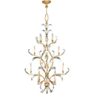 Fine Art Handcrafted Lighting - Beveled Arcs 48-Inch 16 Light Chandelier - 762940ST - Canada Light Shop
