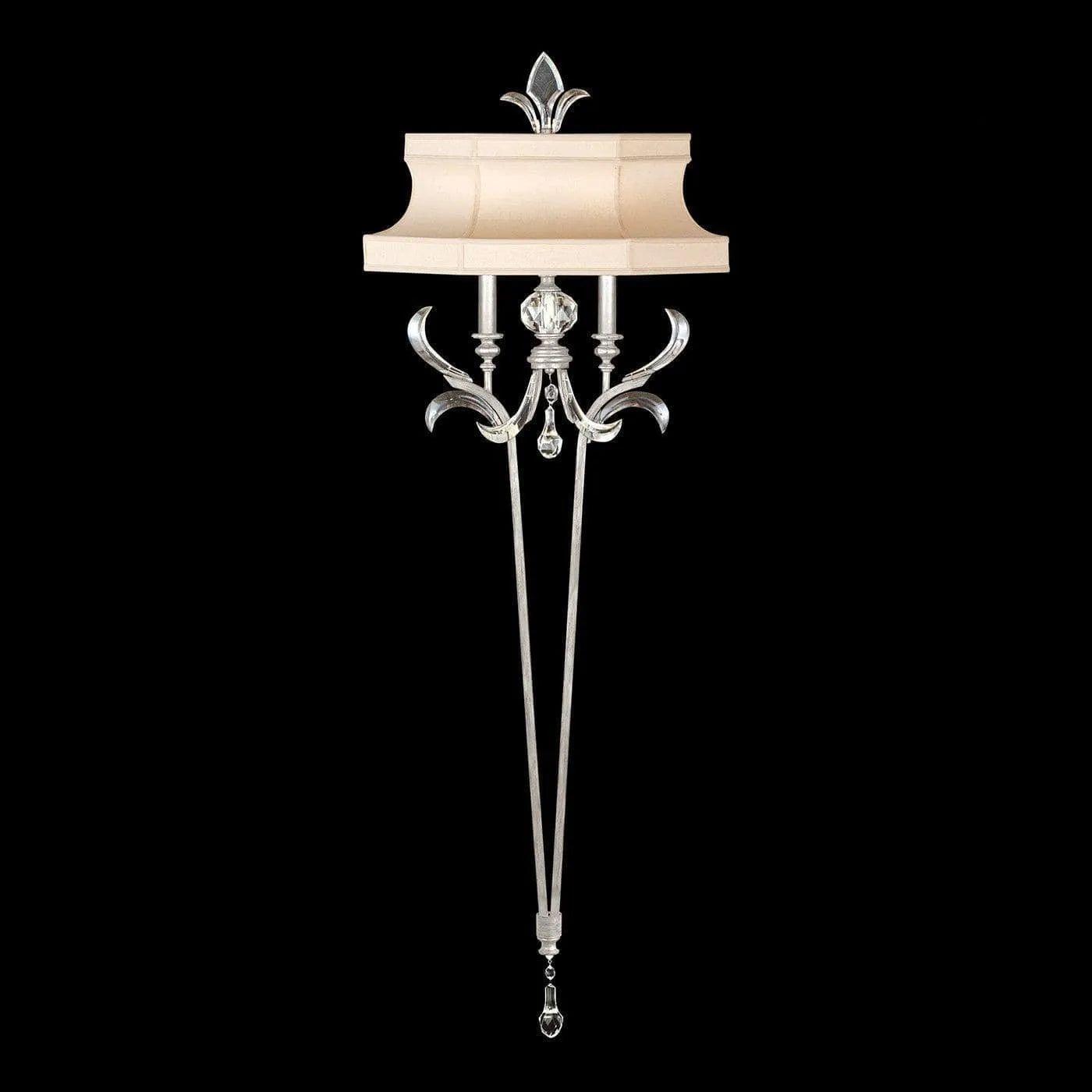 Fine Art Handcrafted Lighting - Beveled Arcs 66-Inch Two Light Wall Sconce - 706950-SF4 - Canada Light Shop