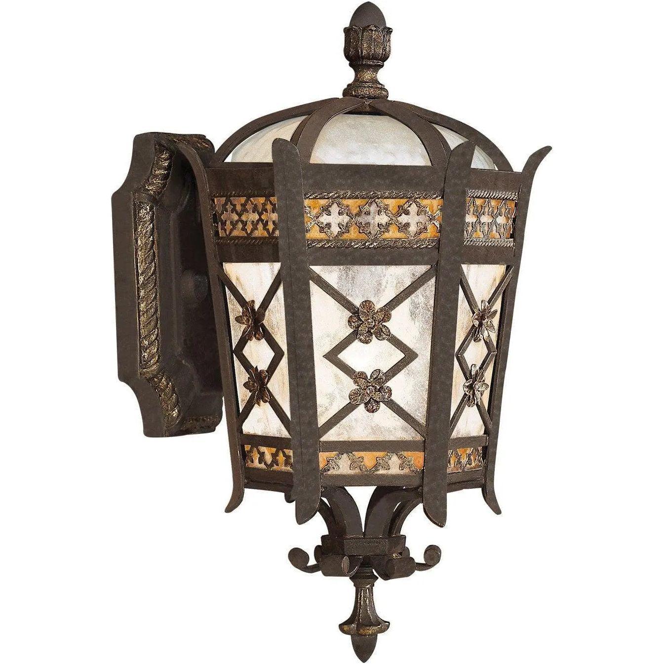 Fine Art Handcrafted Lighting - Chateau Outdoor 15-Inch One Light Outdoor Wall Mount - 404781ST - Canada Light Shop