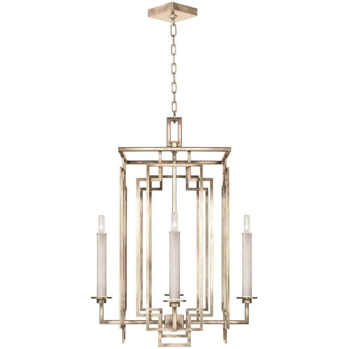 Fine Art Handcrafted Lighting - Cienfuegos 22-Inch Four Light Chandelier - 889040-SF3 - Canada Light Shop