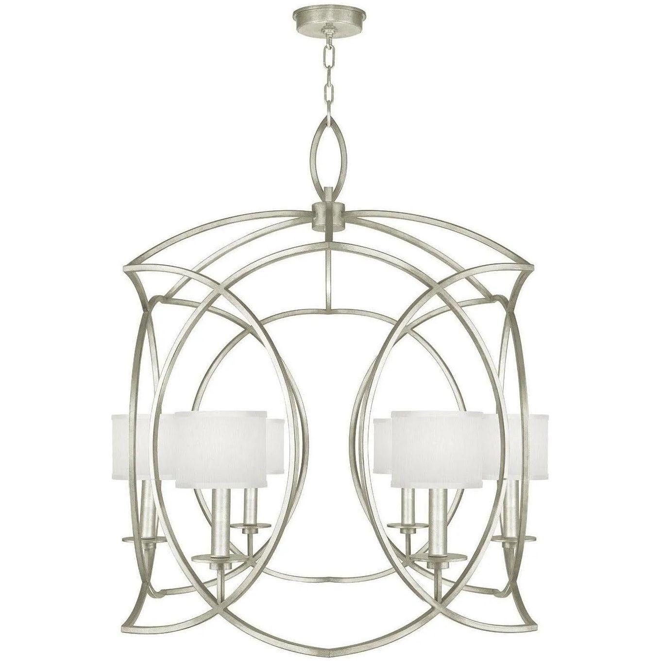 Fine Art Handcrafted Lighting - Cienfuegos 30-Inch Six Light Chandelier - 889840-SF41 - Canada Light Shop