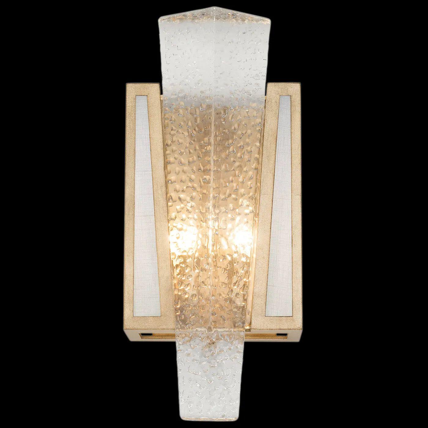 Fine Art Handcrafted Lighting - Crownstone 15-Inch One Light Wall Sconce - 891150-11ST - Canada Light Shop