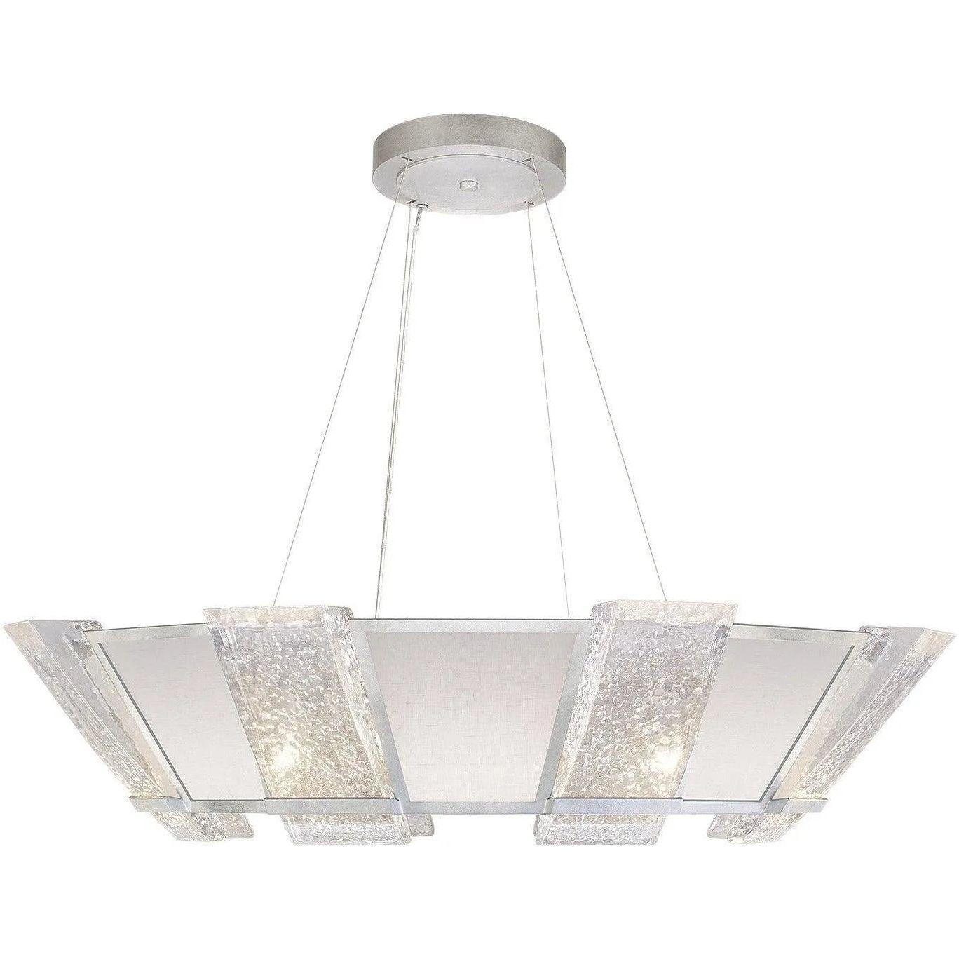 Fine Art Handcrafted Lighting - Crownstone 38-Inch 16 Light Pendant - 890640-11ST - Canada Light Shop