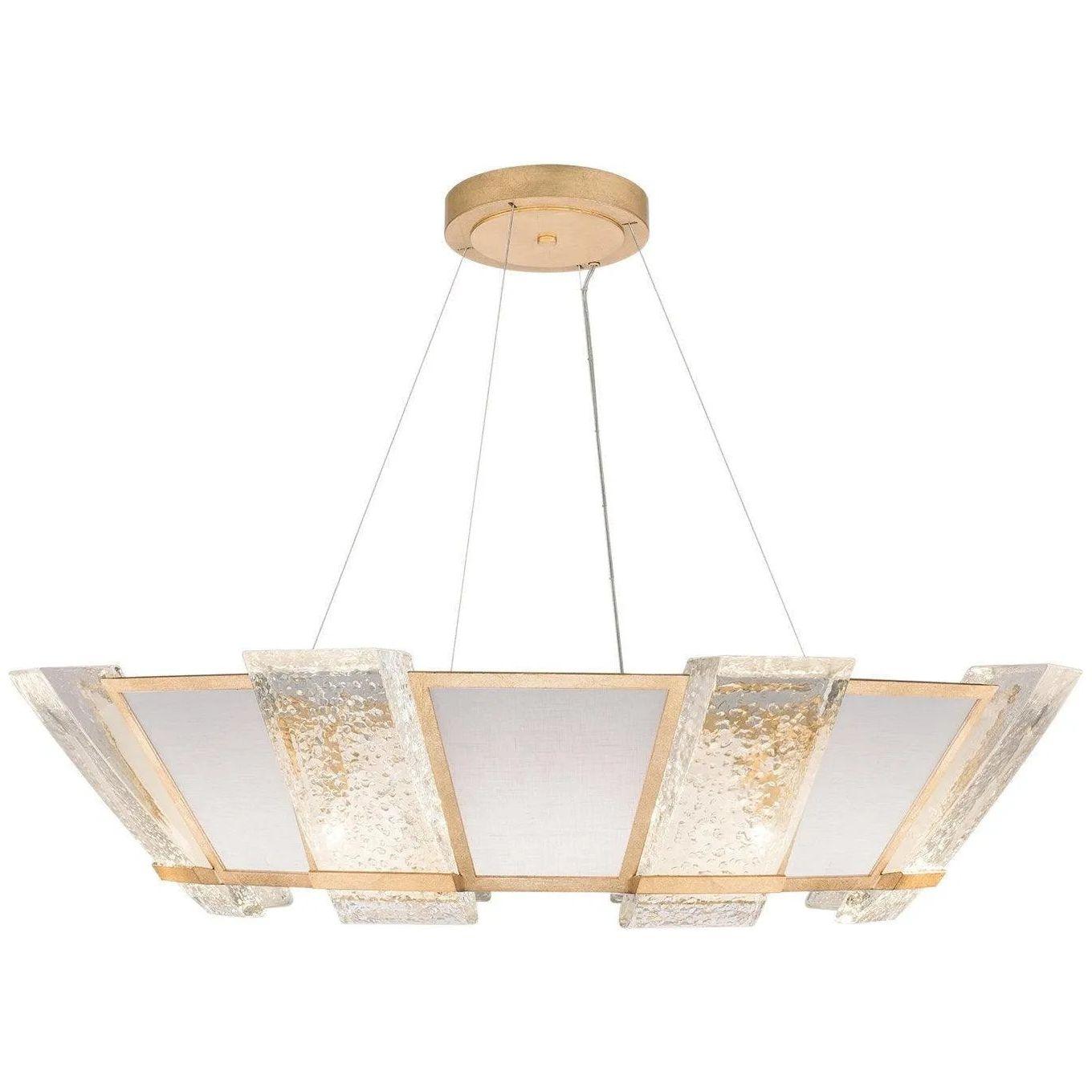Fine Art Handcrafted Lighting - Crownstone 38-Inch 16 Light Pendant - 890640-21ST - Canada Light Shop