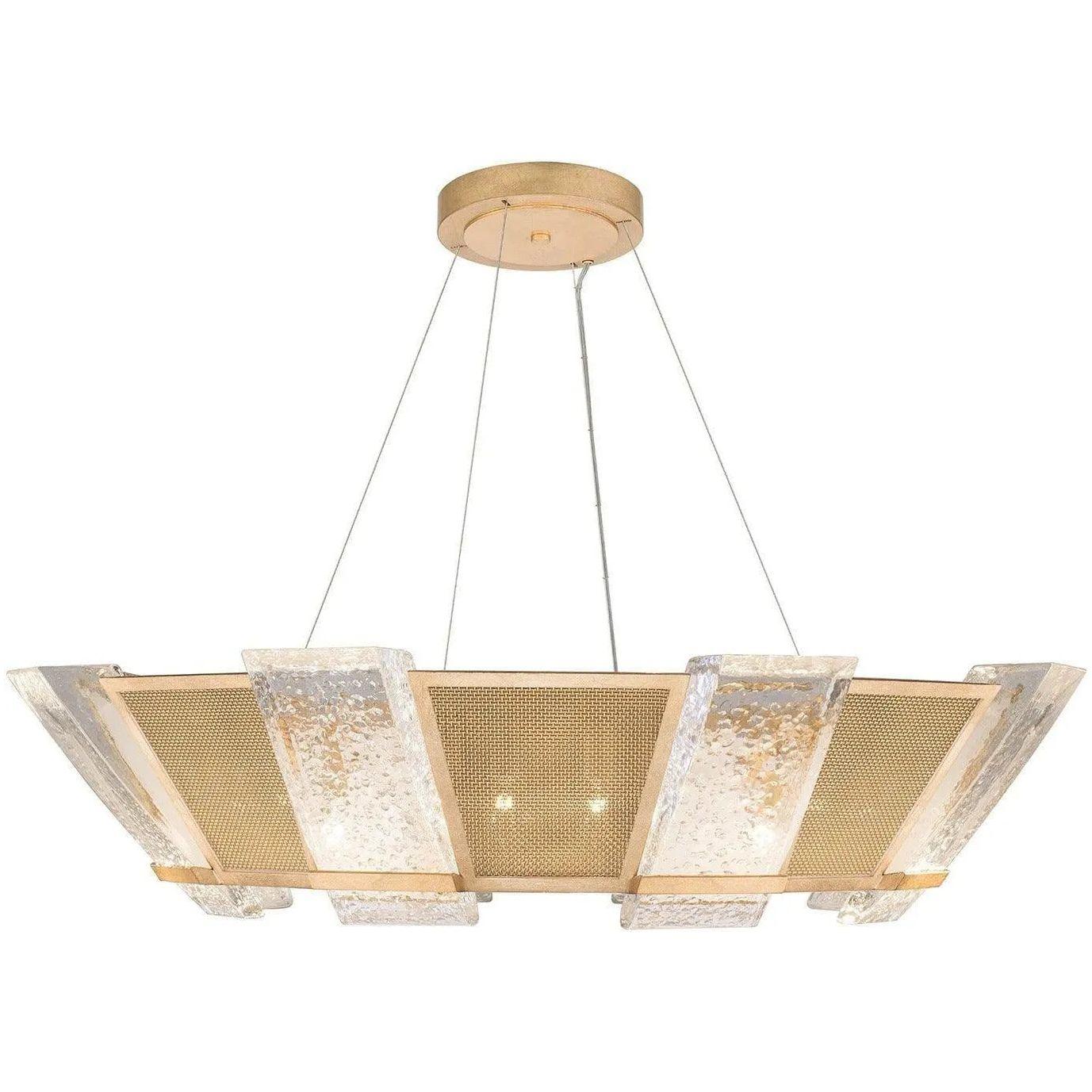 Fine Art Handcrafted Lighting - Crownstone 38-Inch 16 Light Pendant - 890640-22ST - Canada Light Shop