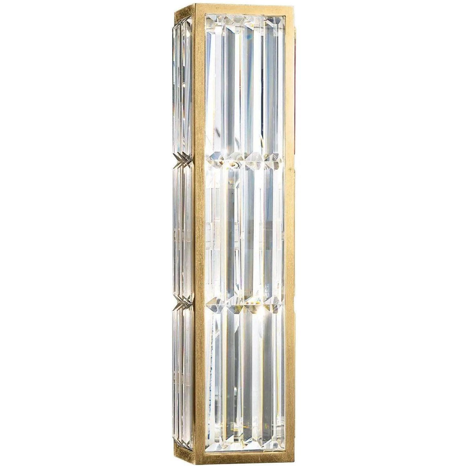 Fine Art Handcrafted Lighting - Crystal Enchantment 23-Inch Two Light Wall Sconce - 811250-2ST - Canada Light Shop