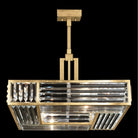 Fine Art Handcrafted Lighting - Crystal Enchantment 25-Inch Four Light Pendant - 813040-2ST - Canada Light Shop