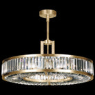 Fine Art Handcrafted Lighting - Crystal Enchantment 29-Inch Six Light Pendant - 815840-2ST - Canada Light Shop