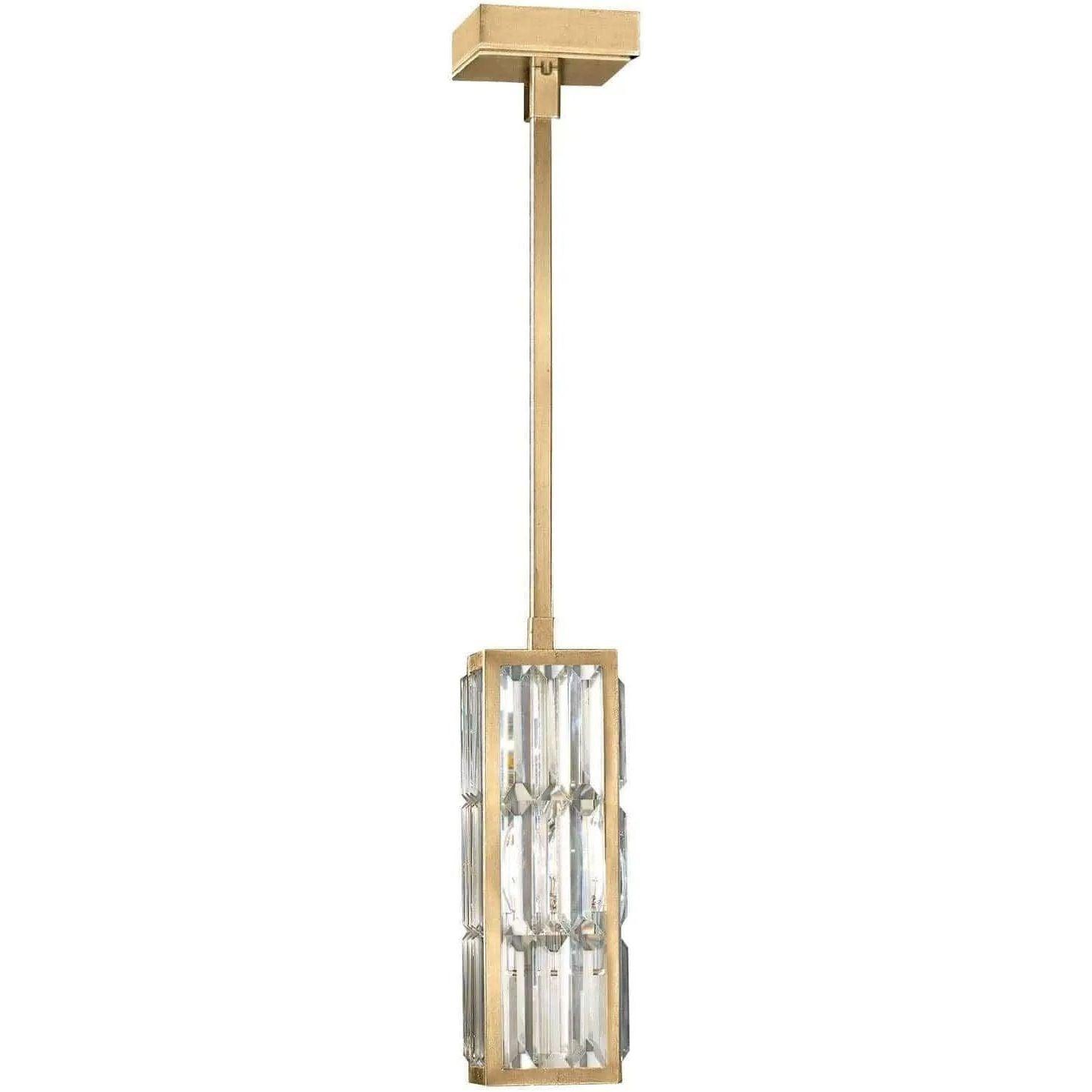 Fine Art Handcrafted Lighting - Crystal Enchantment 5-Inch One Light Drop Light - 811540-2ST - Canada Light Shop