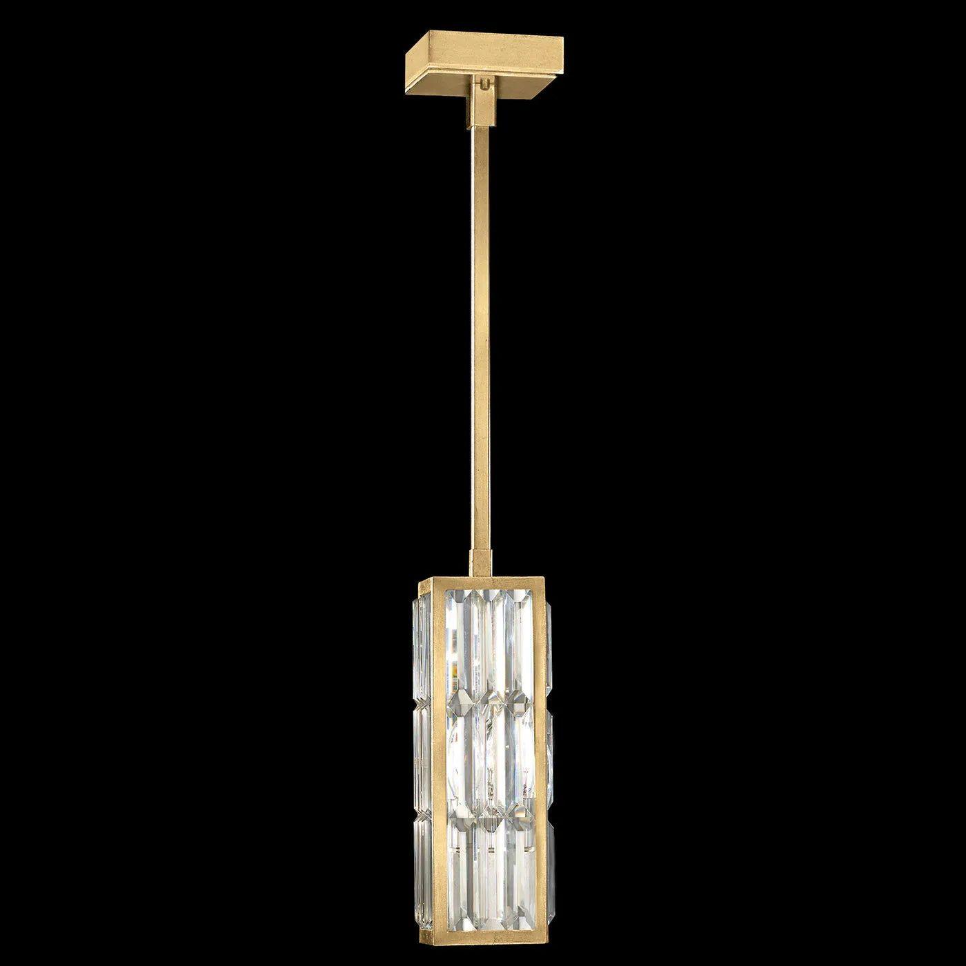 Fine Art Handcrafted Lighting - Crystal Enchantment 5-Inch One Light Drop Light - 811540-2ST - Canada Light Shop