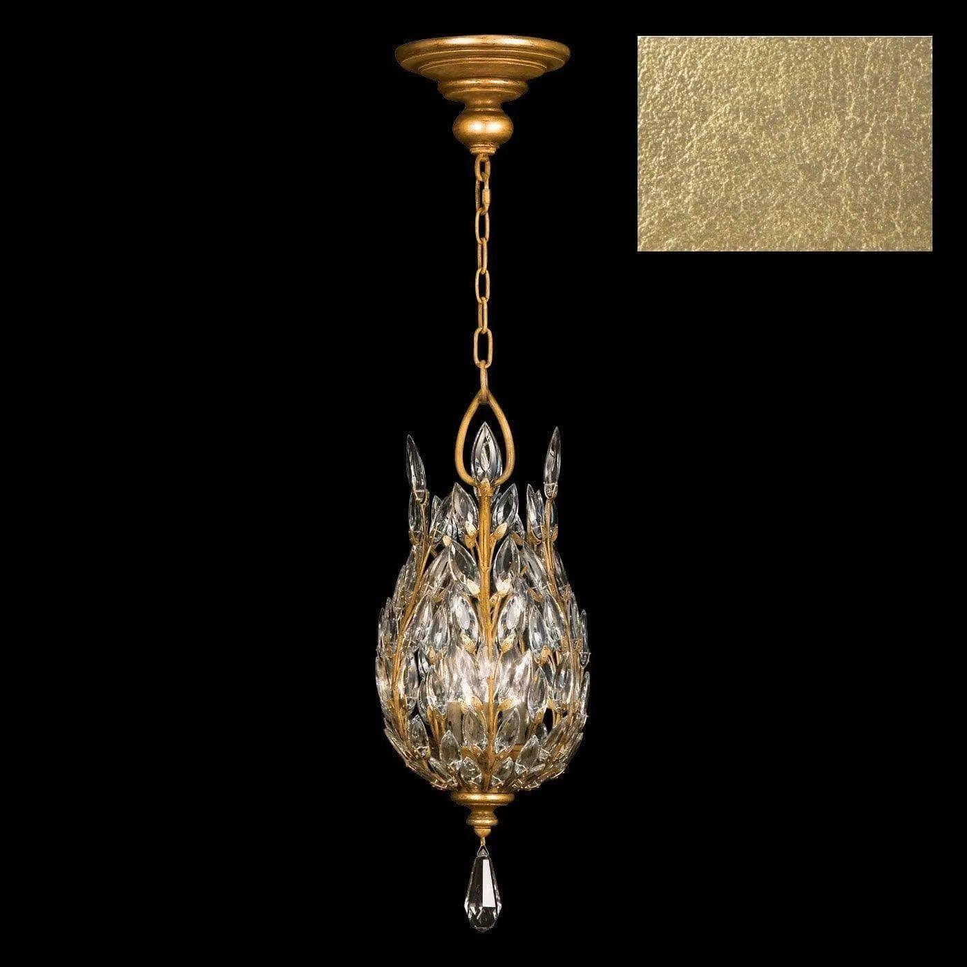 Fine Art Handcrafted Lighting - Crystal Laurel 11-Inch Three Light Lantern - 804640-SF3 - Canada Light Shop
