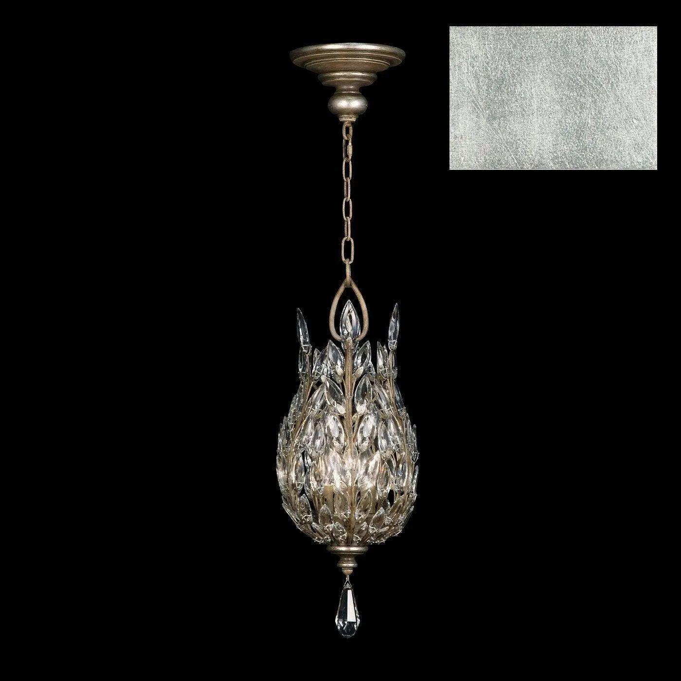 Fine Art Handcrafted Lighting - Crystal Laurel 11-Inch Three Light Lantern - 804640-SF4 - Canada Light Shop
