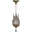 Fine Art Handcrafted Lighting - Crystal Laurel 11-Inch Three Light Lantern - 804640ST - Canada Light Shop