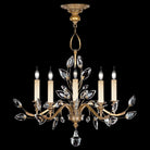 Fine Art Handcrafted Lighting - Crystal Laurel 32-Inch Five Light Chandelier - 753040-SF3 - Canada Light Shop