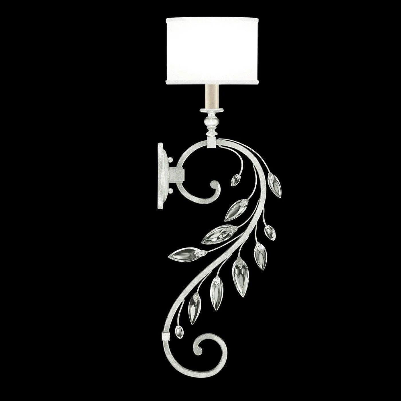 Fine Art Handcrafted Lighting - Crystal Laurel 32-Inch One Light Wall Sconce - 774650-SF41 - Canada Light Shop