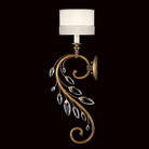 Fine Art Handcrafted Lighting - Crystal Laurel 33-Inch One Light Wall Sconce - 774650-SF33 - Canada Light Shop