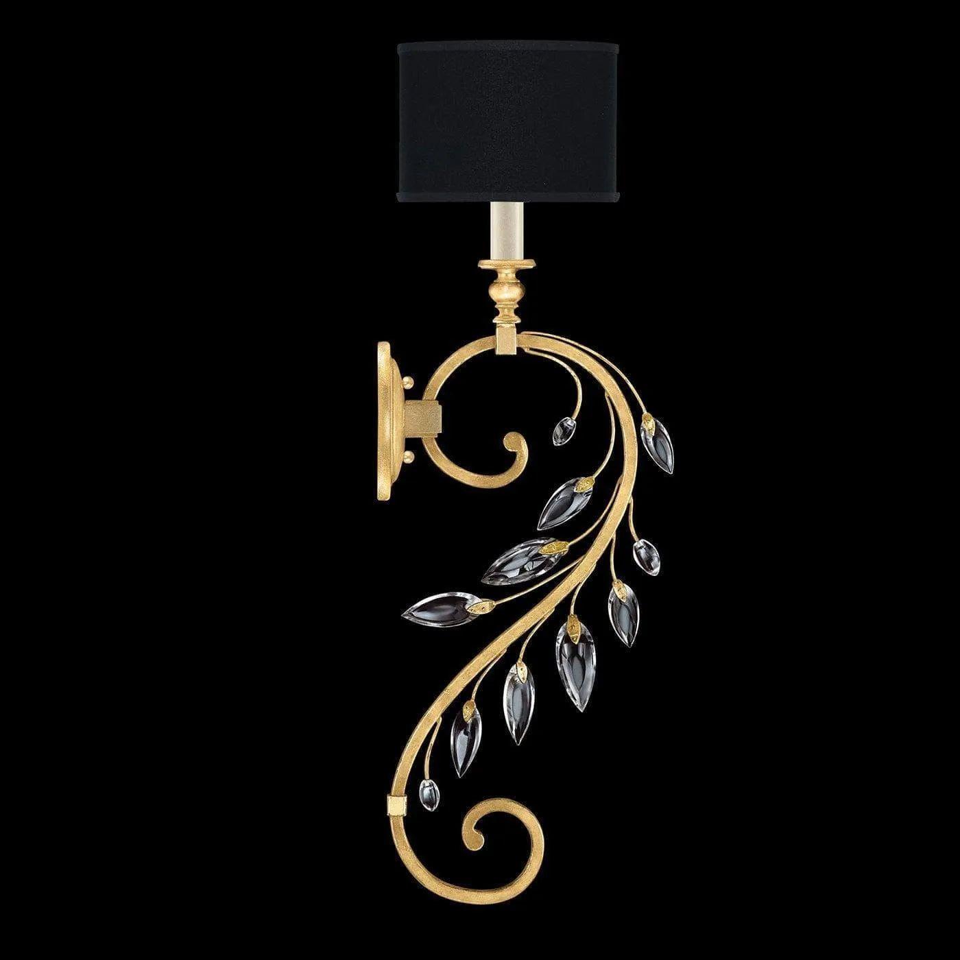 Fine Art Handcrafted Lighting - Crystal Laurel 33-Inch One Light Wall Sconce - 774650-SF34 - Canada Light Shop