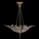 Fine Art Handcrafted Lighting - Crystal Laurel 35-Inch Four Light Pendant - 753640-SF3 - Canada Light Shop
