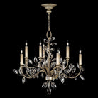 Fine Art Handcrafted Lighting - Crystal Laurel 43-Inch Ten Light Chandelier - 753140-SF3 - Canada Light Shop