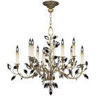 Fine Art Handcrafted Lighting - Crystal Laurel 43-Inch Ten Light Chandelier - 775940ST - Canada Light Shop