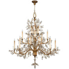 Fine Art Handcrafted Lighting - Crystal Laurel 75-Inch 20 Light Chandelier - 774540ST - Canada Light Shop