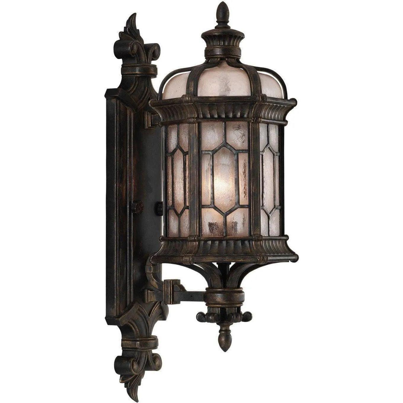 Fine Art Handcrafted Lighting - Devonshire 23-Inch One Light Outdoor Wall Mount - 413781-1ST - Canada Light Shop