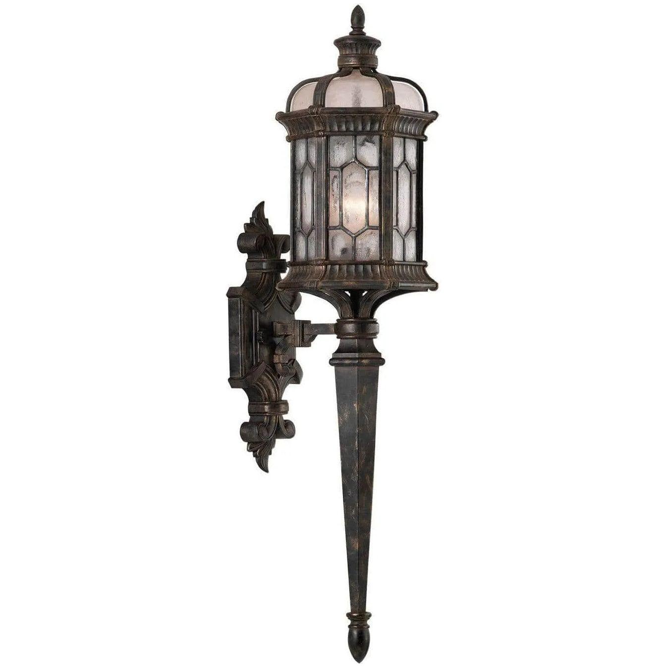 Fine Art Handcrafted Lighting - Devonshire 32-Inch One Light Outdoor Wall Mount - 414681-1ST - Canada Light Shop