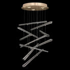 Fine Art Handcrafted Lighting - Elevate 23-Inch Three Light Pendant - 895640-241ST - Canada Light Shop