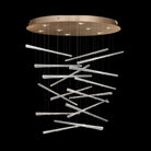 Fine Art Handcrafted Lighting - Elevate 34-Inch Eight Light Pendant - 895840-132ST - Canada Light Shop