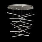 Fine Art Handcrafted Lighting - Elevate 34-Inch Eight Light Pendant - 895840-132ST - Canada Light Shop