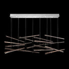 Fine Art Handcrafted Lighting - Elevate 54-Inch Eight Light Pendant - 894840-152ST - Canada Light Shop