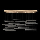 Fine Art Handcrafted Lighting - Elevate 54-Inch Eight Light Pendant - 894840-242ST - Canada Light Shop