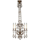 Fine Art Handcrafted Lighting - Encased Gems 27-Inch Five Light Chandelier - 708340-3ST - Canada Light Shop