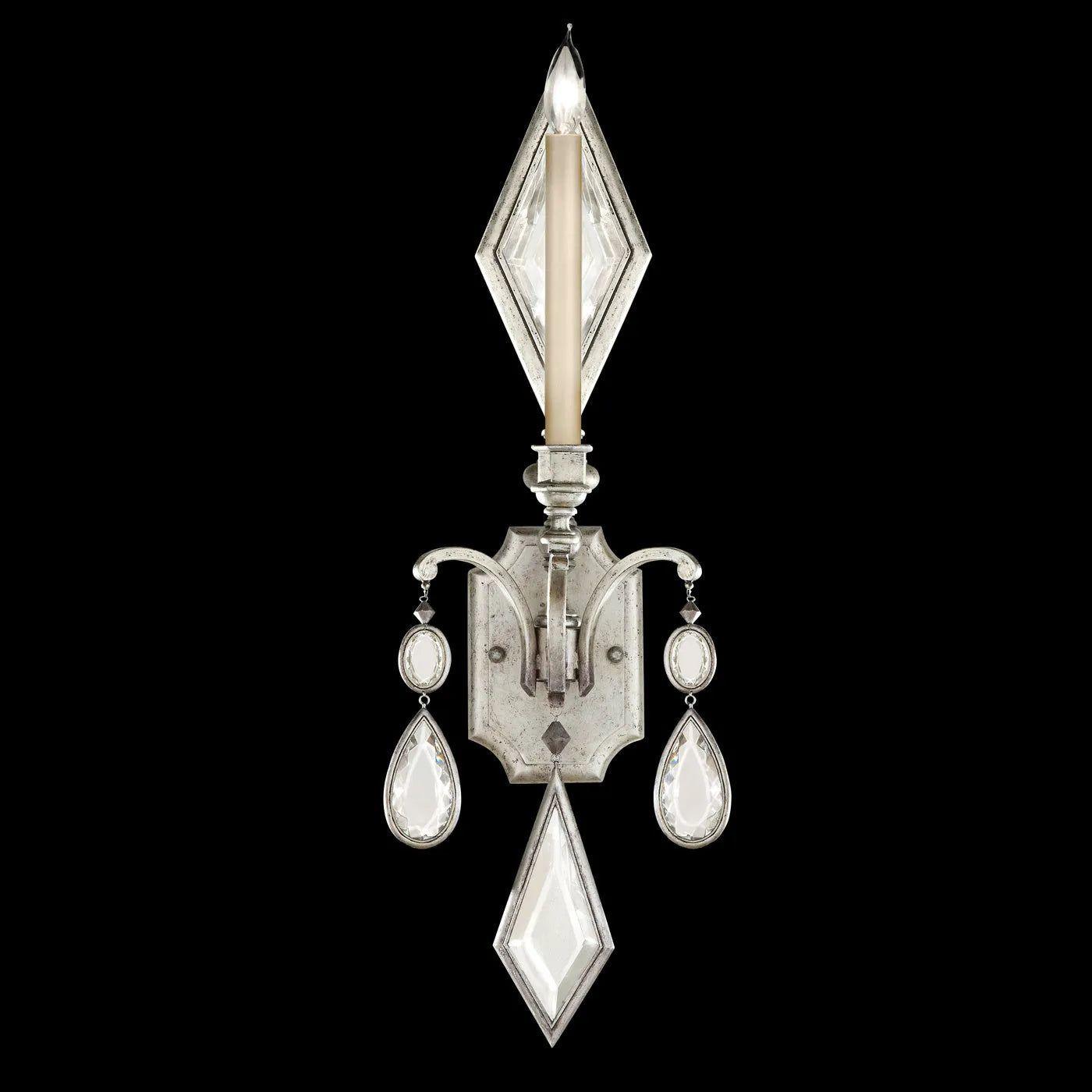 Fine Art Handcrafted Lighting - Encased Gems 29-Inch One Light Wall Sconce - 717850-1ST - Canada Light Shop