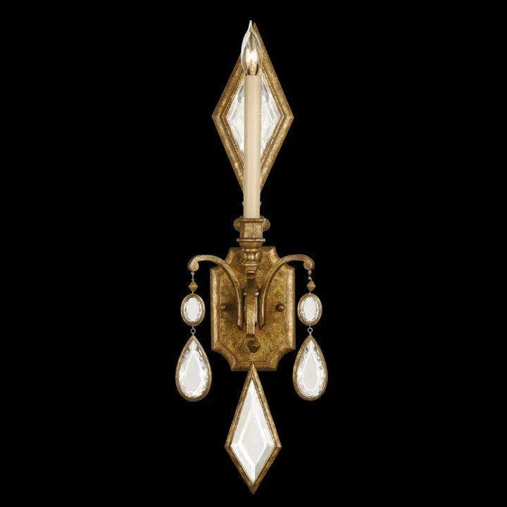 Fine Art Handcrafted Lighting - Encased Gems 29-Inch One Light Wall Sconce - 717850-1ST - Canada Light Shop