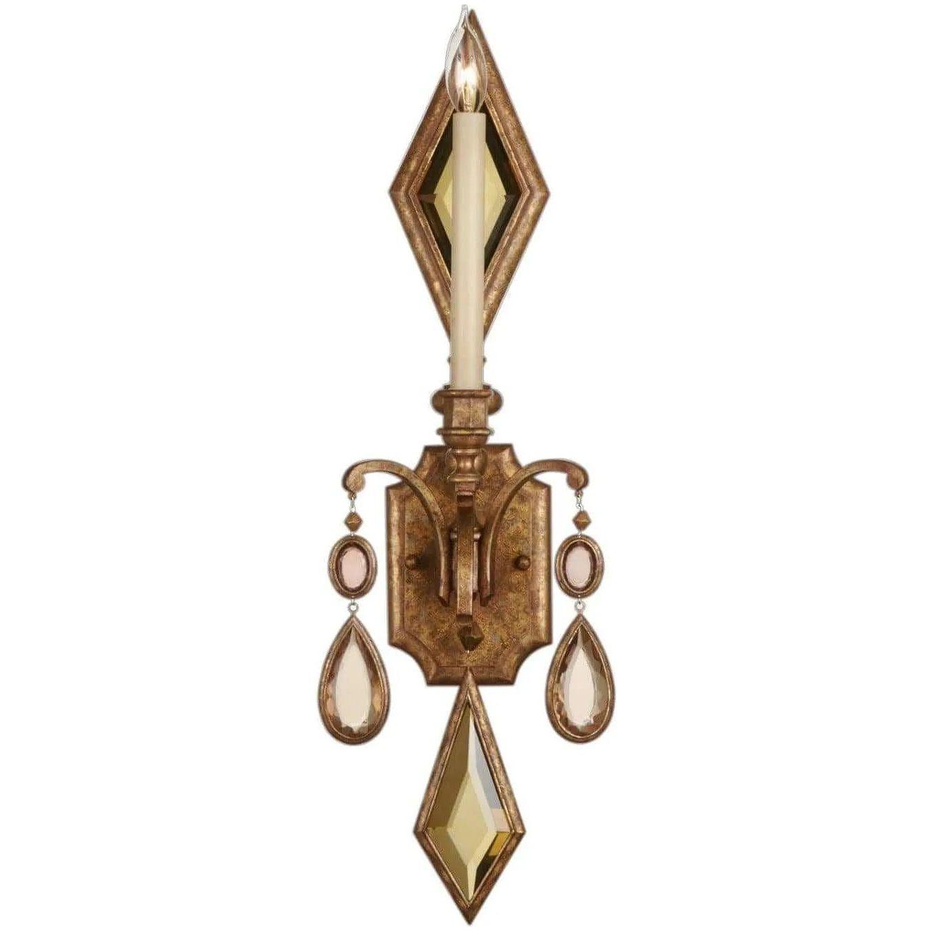 Fine Art Handcrafted Lighting - Encased Gems 29-Inch One Light Wall Sconce - 728850-1ST - Canada Light Shop