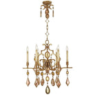Fine Art Handcrafted Lighting - Encased Gems 29-Inch Six Light Chandelier - 729640-1ST - Canada Light Shop