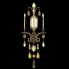 Fine Art Handcrafted Lighting - Encased Gems 49-Inch Three Light Wall Sconce - 710450-1ST - Canada Light Shop