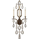 Fine Art Handcrafted Lighting - Encased Gems 49-Inch Three Light Wall Sconce - 710450-3ST - Canada Light Shop