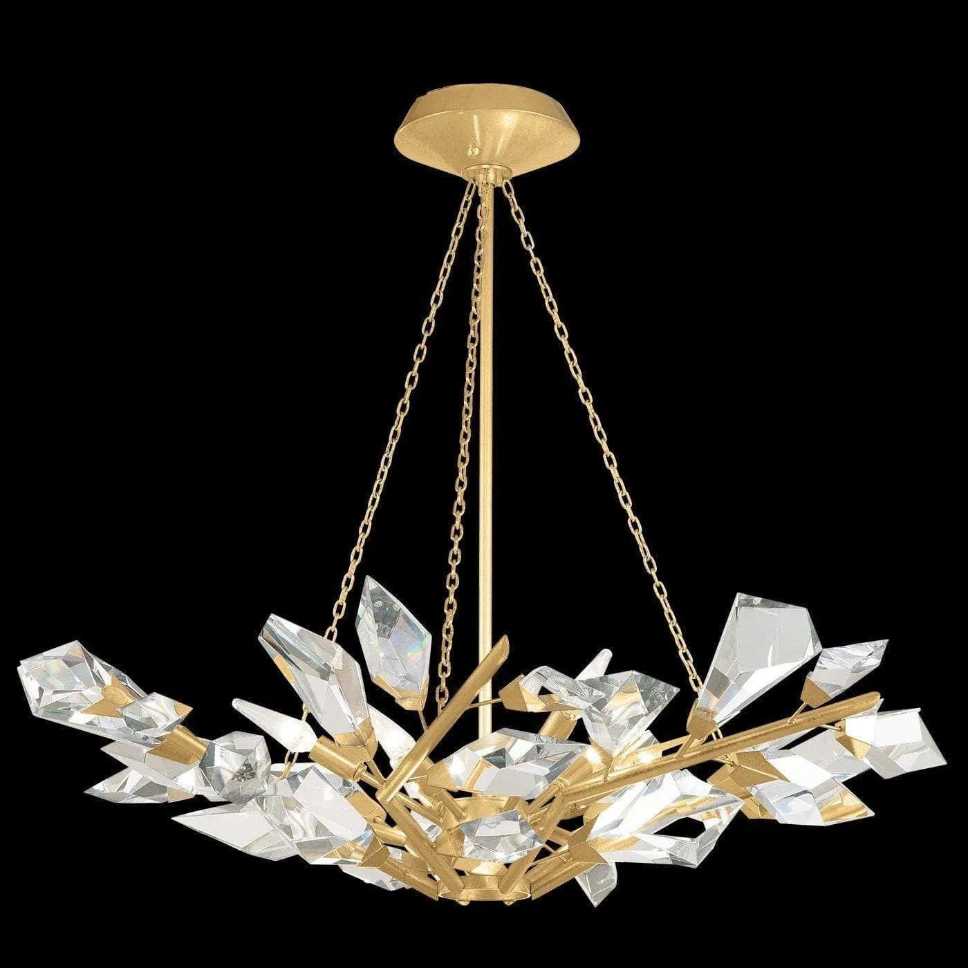 Fine Art Handcrafted Lighting - Foret 35-Inch Six Light Pendant - 907840-2ST - Canada Light Shop