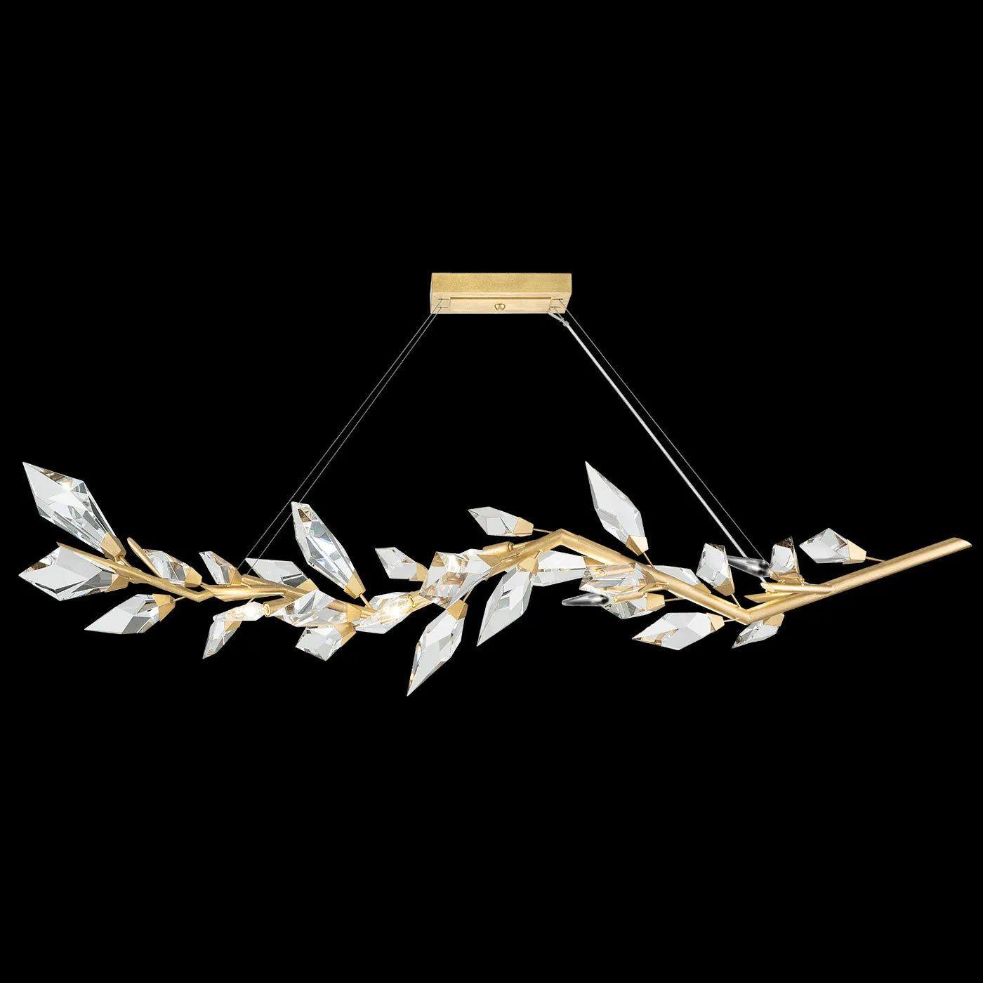 Fine Art Handcrafted Lighting - Foret 63-Inch Seven Light Pendant - 902440-1ST - Canada Light Shop