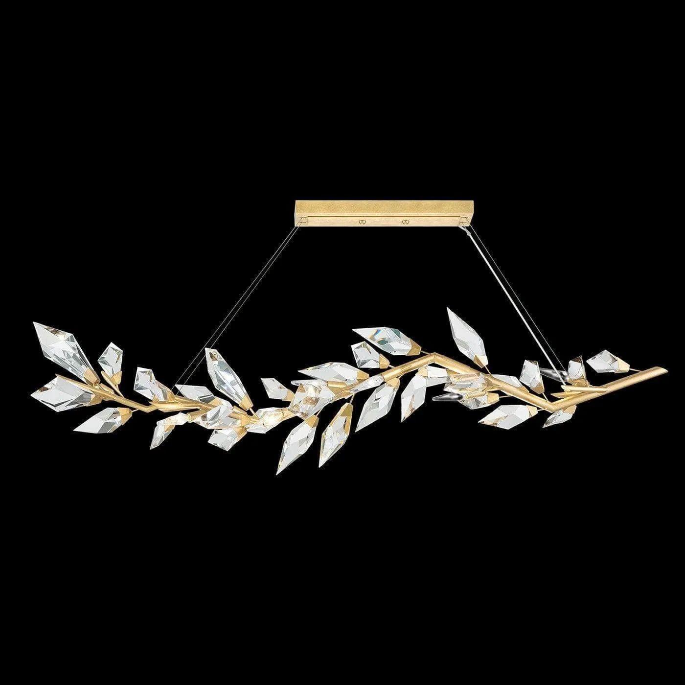 Fine Art Handcrafted Lighting - Foret 72-Inch Eight Light Pendant - 914640-2ST - Canada Light Shop
