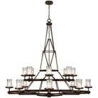 Fine Art Handcrafted Lighting - Liaison 58-Inch 16 Light Chandelier - 860540ST - Canada Light Shop