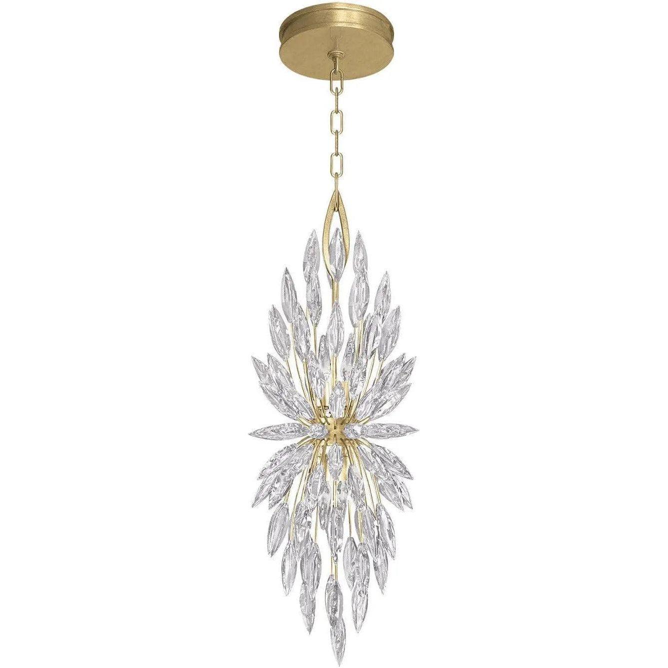 Fine Art Handcrafted Lighting - Lily Buds 13-Inch Four Light Pendant - 883740-1ST - Canada Light Shop